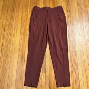 Athleta Pants Womens 2 Uptown Ankle jogger Performance Travel Cognac